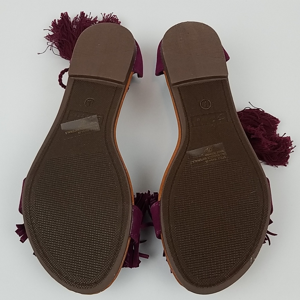 BOHO FRINGE SANDALS - Picture 7 of 8